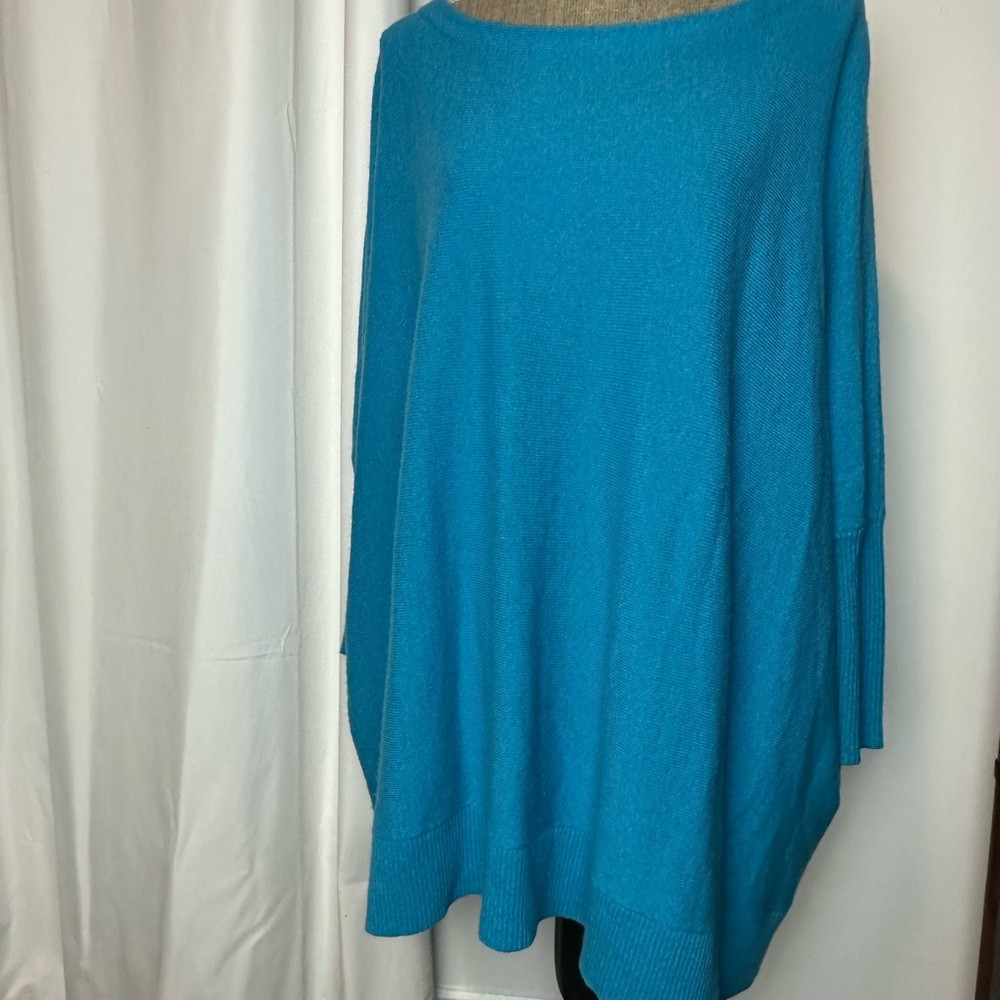 Diane von Furstenberg ‘Ahiga -Bis’ Oversized Open Back Vibrant Blue Sweater